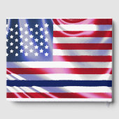 Memorial van de Amerikaanse vlagpolitie van Thin B Gastenboek (Achterkant)