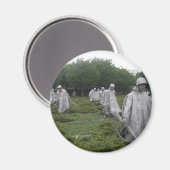Memorial van de Koreaanse oorlogsveteraan Magneet (Voorkant / Achterkant)