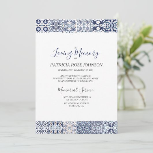 Memorial van het Japanse Quilt Pattern Kaart (Staand voorkant)