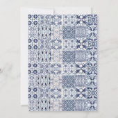 Memorial van het Japanse Quilt Pattern Kaart (Achterkant)