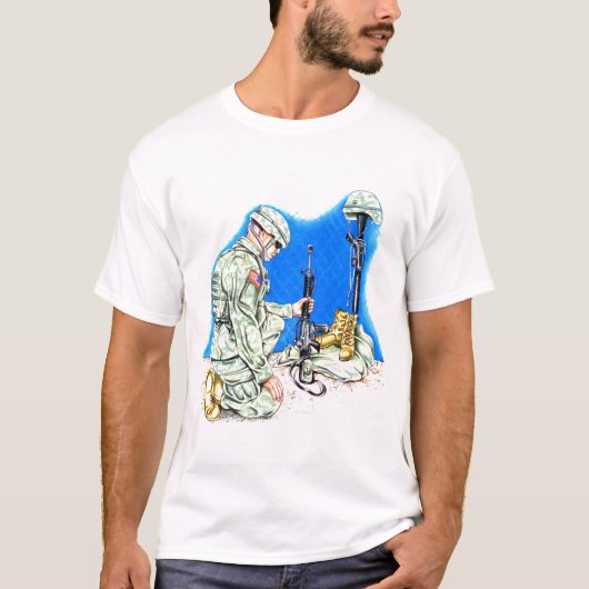 Memorial van Soldaat T-shirt (Voorkant)