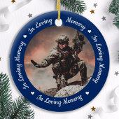 Memorial Veteran Foto Verenigde Staten Amerikaanse Keramisch Ornament