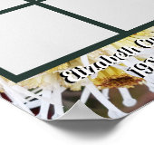 Memorial vier foto's witte spin mama's foto poster (Hoek)