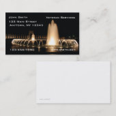 Memorial Visitekaartje van de Tweede Wereldoorlog (Voorkant / Achterkant)