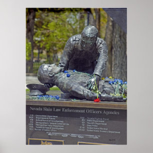 Memorial voor Slain Peace Officers Poster