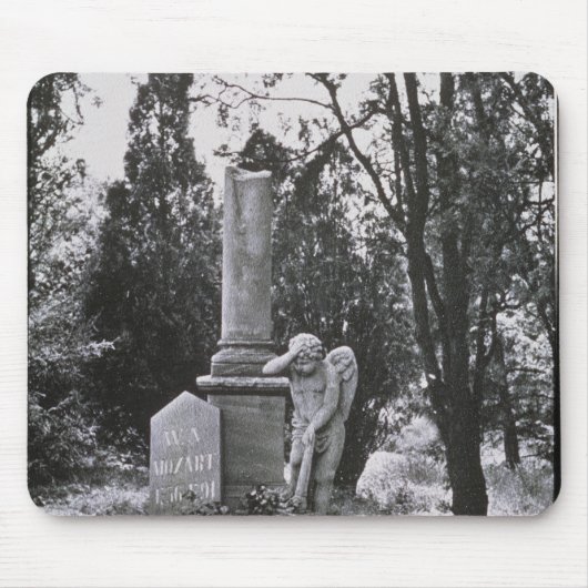Memorial voor Wolfgang Amadeus Mozart Muismat (Voorkant)