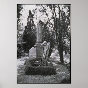 Memorial voor Wolfgang Amadeus Mozart Poster
