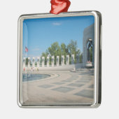 Memorial Washington, DC, National WWII Metalen Ornament (Links)