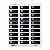 Memorial Washington Monument en WWII in DC Etiket (Full Sheet)