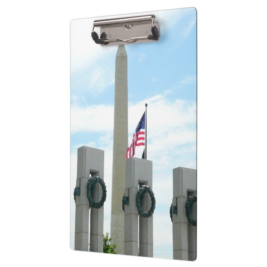 Memorial Washington Monument en WWII in DC Klembord (Links)