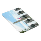 Memorial Washington Monument en WWII in DC Magneet (Rechterzijde)