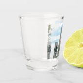 Memorial Washington Monument en WWII in DC Shot Glas (Links)