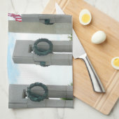 Memorial Washington Monument en WWII in DC Theedoek (Quarter Fold)