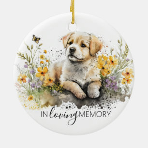 memorial waterverf golden Recovery ornament