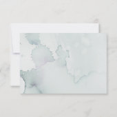 Memorial Waterverf Heart Leaves Heartfelt Bedankt (Achterkant)