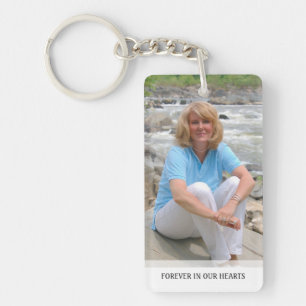 Memorial - White Back - Speciale herinneringen aan Sleutelhanger