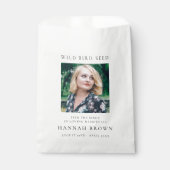 Memorial Wild Bird Seed | Elegant Chic Funeral Bedankzakje (Voorkant)