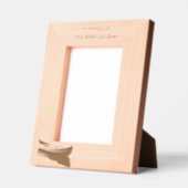 Memorial Wilderness Lake Canoe Gegraveerde Lijstjes (Links)