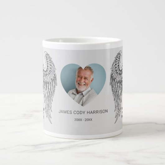 Memorial Wings Foto Grote Koffiekop (Voorkant)