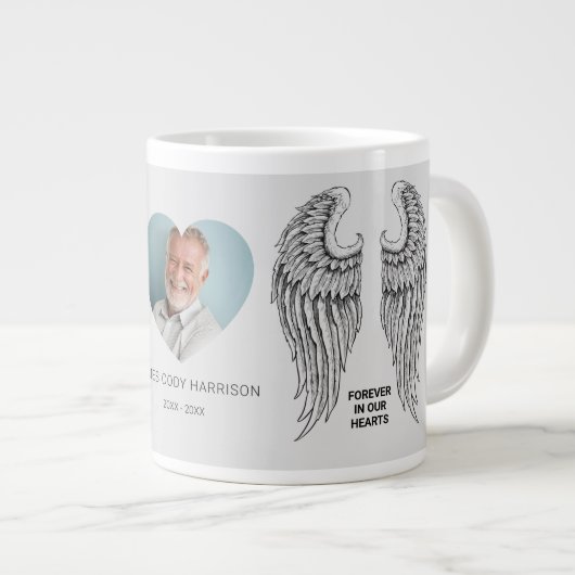 Memorial Wings Photo Grote Koffiekop (Voorkant rechts)