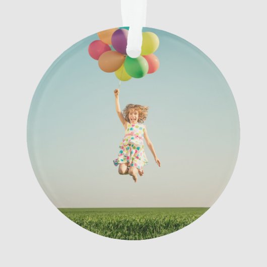 Memorial Wings vliegen hoog in onze hoek Foto Ornament (achterkant)