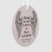 Memorial Wings vliegen hoog in onze hoek in de hem Ornament (voorkant)