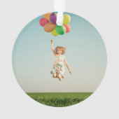 Memorial Wings vliegen hoog in onze hoek in de hem Ornament (achterkant)