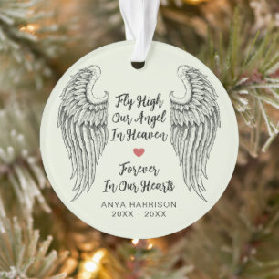 Memorial Wings vliegen hoog in onze hoek in de hem Ornament