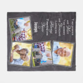 Memorials Keepomwille Photo Collage Fleece Deken (Voorkant (Horizontaal))