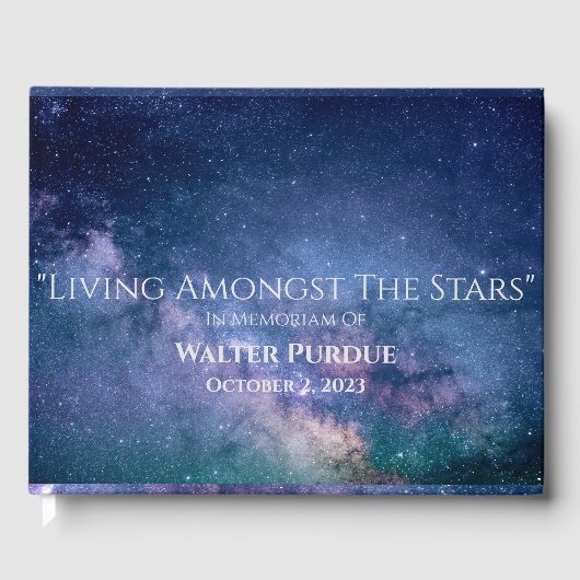 memoriam gastenboek (Voorkant)