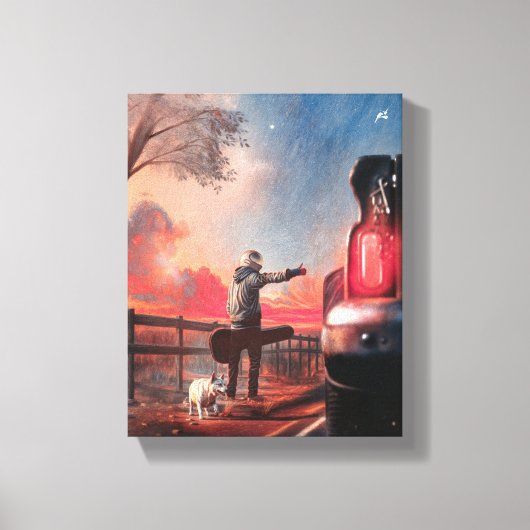 Memórias Canvas Afdruk (Voorkant)