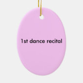 Memorie 1e dansoverweging keramisch ornament (Achterkant)