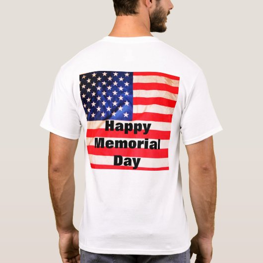 MEMORIELE DAG HERINNERT VALLEN T-Shirt (Achterkant)