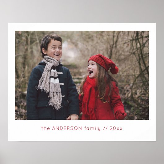 Memories 1 Foto Poster (Voorkant)