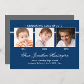 Memories 3 Aankondiging van foto-Afstuderen (Voorkant / Achterkant)