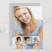 Memories 4 Aankondiging van foto-Afstuderen (Voorkant / Achterkant)