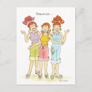 Memories aangepaste antwoordkaart uitnodiging briefkaart