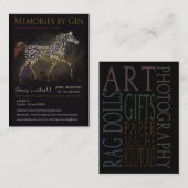 Memories door Visitekaartjes van Gin (Voorkant / Achterkant)