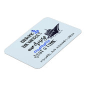 Memories één cruise maken in een tijd-deurokade magneet (Linkerzijde)