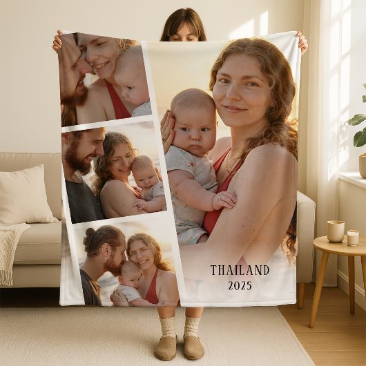 Memories Fotostrip Deken