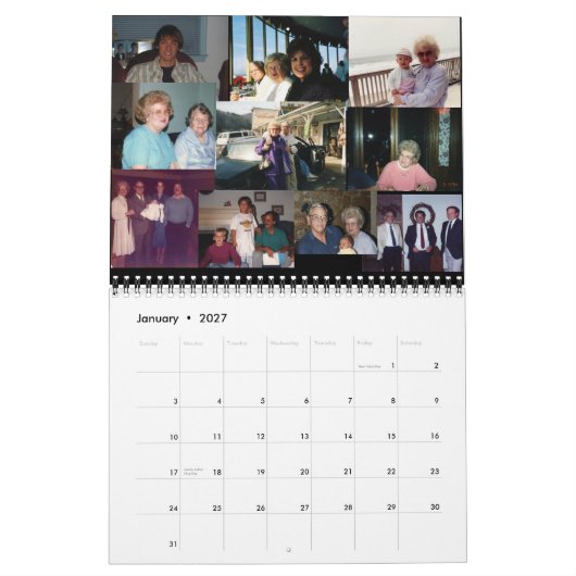 Memories - Gepersonaliseerd Kalender (Jan 2027)