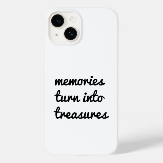 Memories iPhone Case (Achterkant)