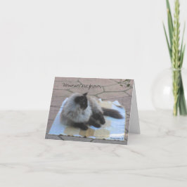 Memories, kaartje voor briefjes kaart