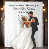 Memories Made at  Wedding Backdrop Photo Prop Wandkleed