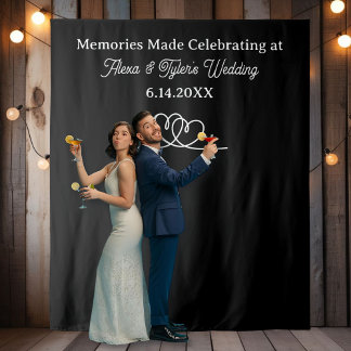 Memories Made at  Wedding Backdrop Photo Prop Wandkleed