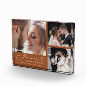 Memories Made with Love Terracotta Wedding Fotoblokken (Rechts)