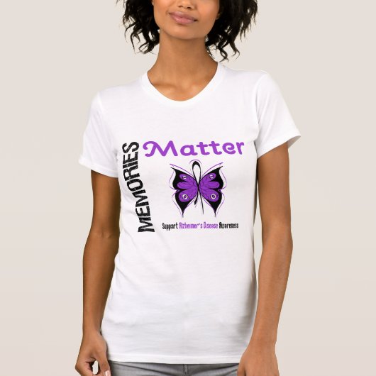 Memories Matter Alzheimer T-shirt (Voorkant)