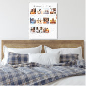 Memories met u | 11 Fotocollage Keepomwille Canvas Afdruk (Insitu (Slaapkamer))