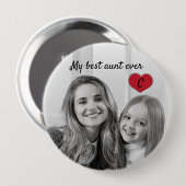 memories of a girls afternoon ronde button 4,0 cm (Voorkant /achterkant)