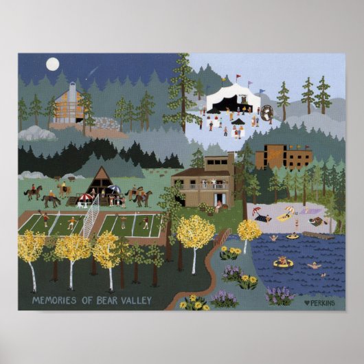 Memories of Beer Valley Print (Voorkant)